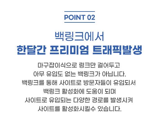 프리미엄 백링크 등록은 은가비플랜에서 해볼게요