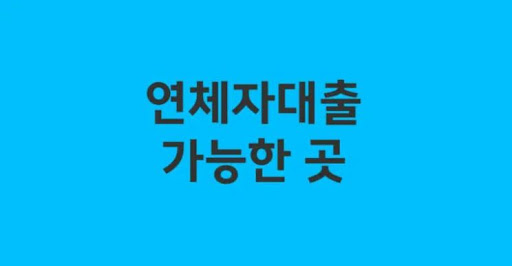 연체자대출로 신용 등급 올리기 전략