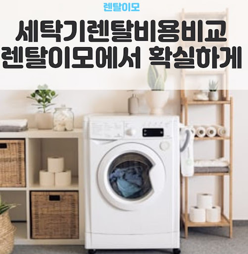 렌탈이모와 분석하는 워시콤보렌탈의 필터 관리 및 먼지 제거 효율성