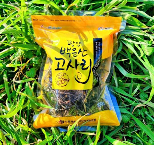 서기네농산물의 광양산 고사리 600g: 맛과 건강을 동시에