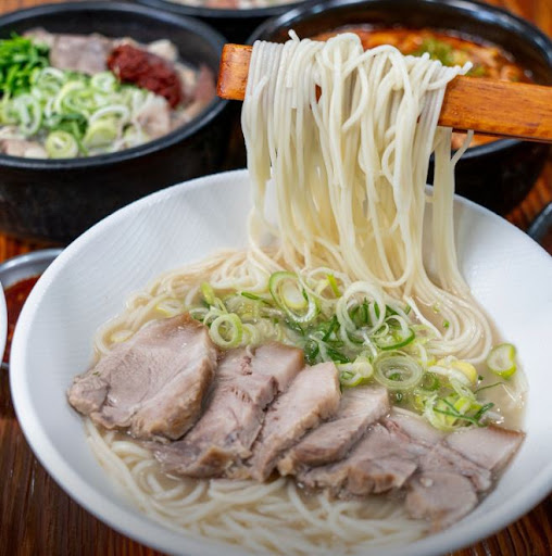 제주 고기국수 맛집 제주한라국수의 사골 육수 비교